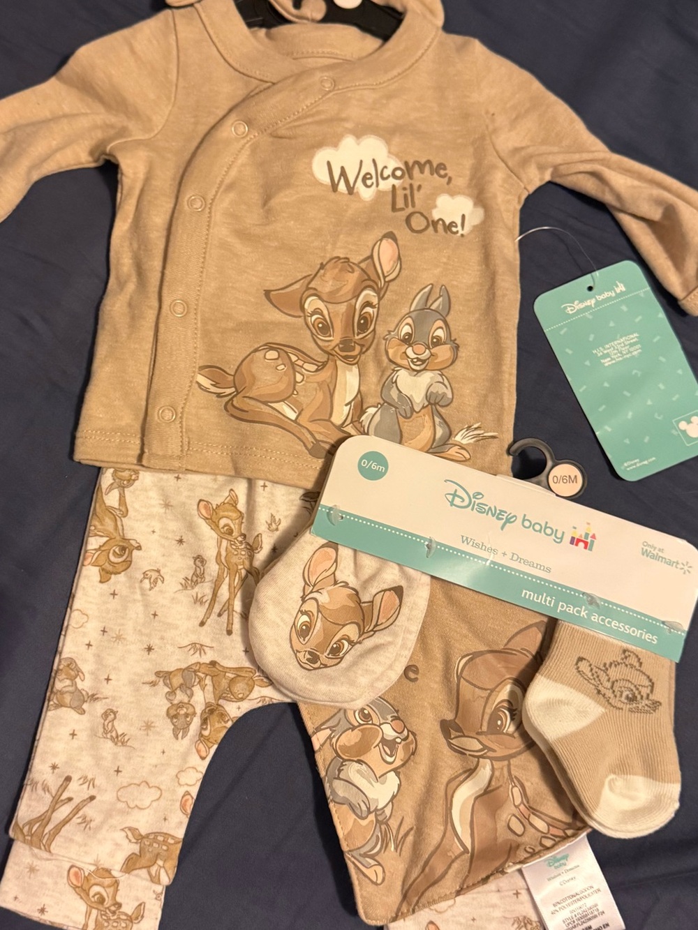 Disney Bambi Beige Set